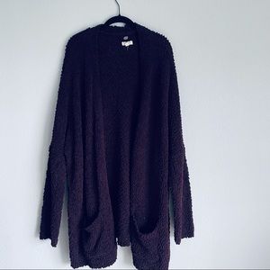 Purple cardigan 💜